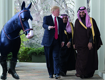 nobby with donald trump