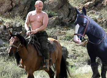 nobby with vladimir putin